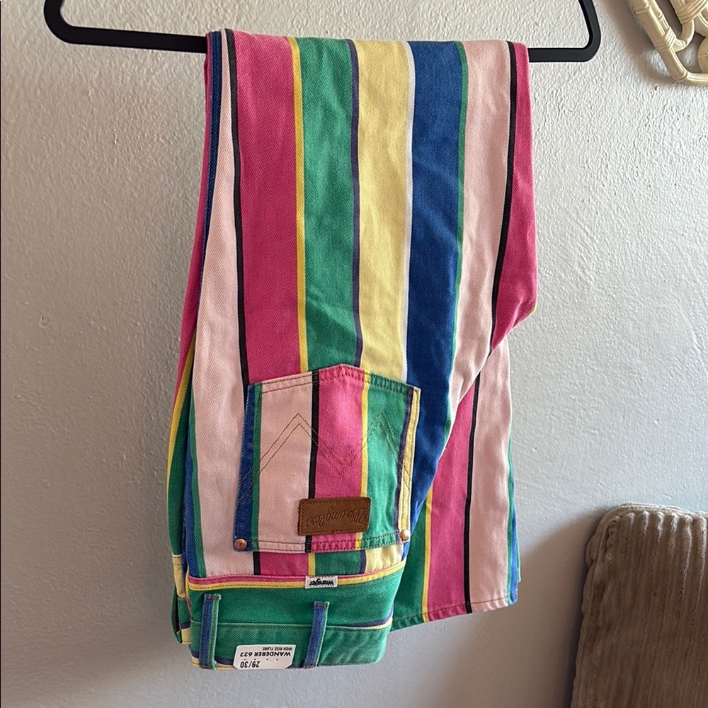 Wrangler Multicolor High Rise Flare Pants